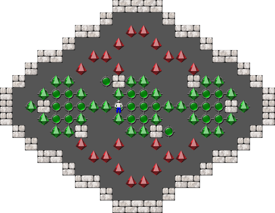 Сокобан Attrition 3 уровень 52